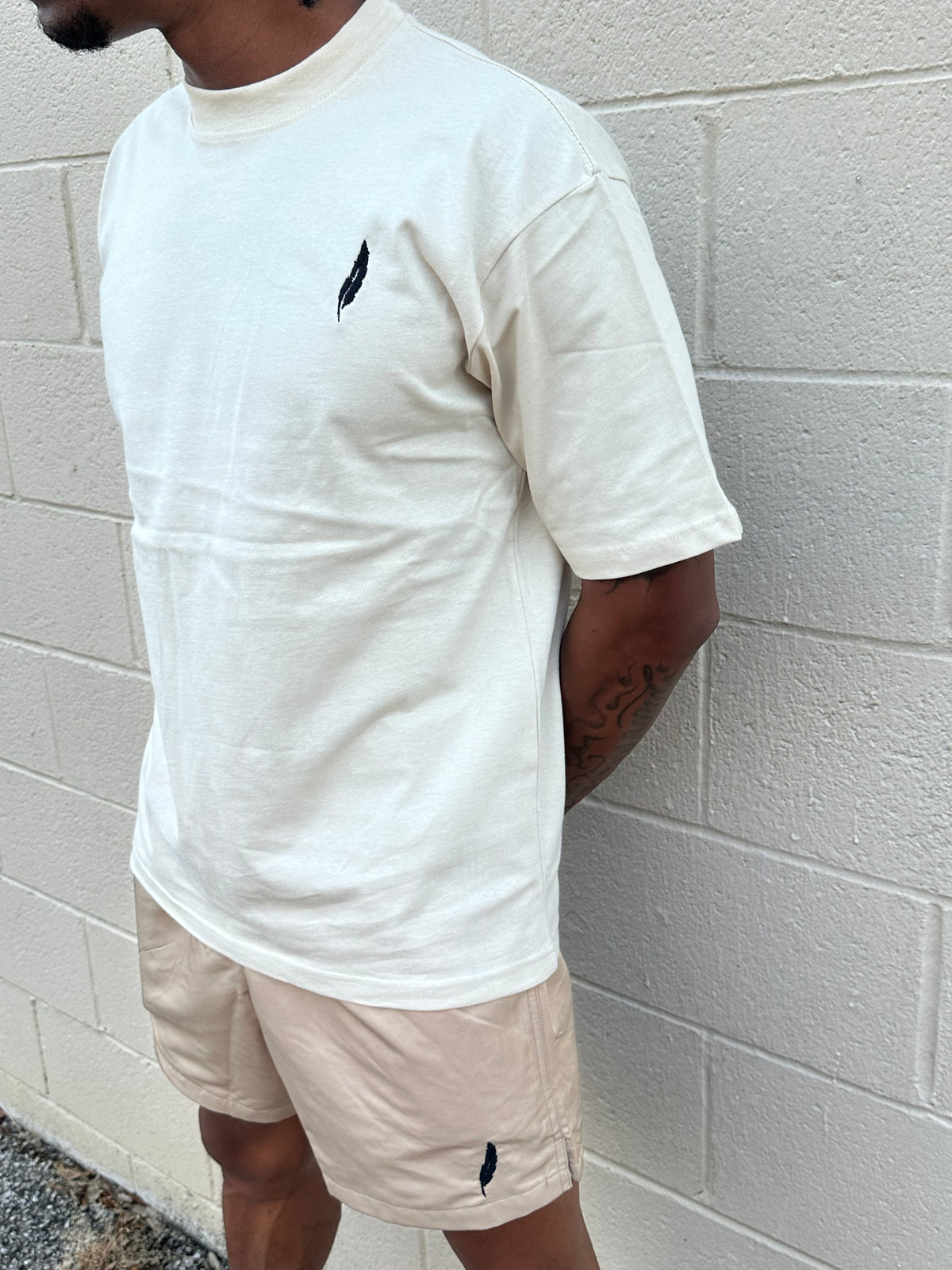 FALCONE ASCENSION TEE - CREAM