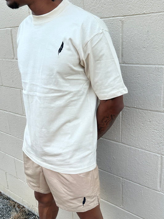 FALCONE ASCENSION TEE - CREAM